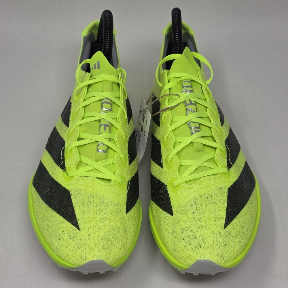 adidas Mens Sz 8.5 ADIZERO PRIME SP 3 STRUNG Track Spikes Lucid Lemon IH5800 NEW - Picture 7 of 12